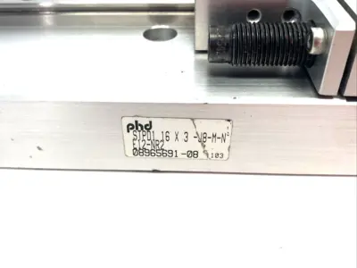 Used PHD Compact Pneumatic Rail Thruster Slide Module Pneumatic Cylinders Michigan US | Maverick Industrial Sales #1391124