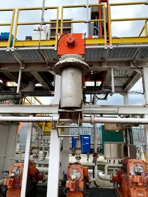 (2) Swaco CD 600 FH drilling mud centrifuges, A890 duplex SS.