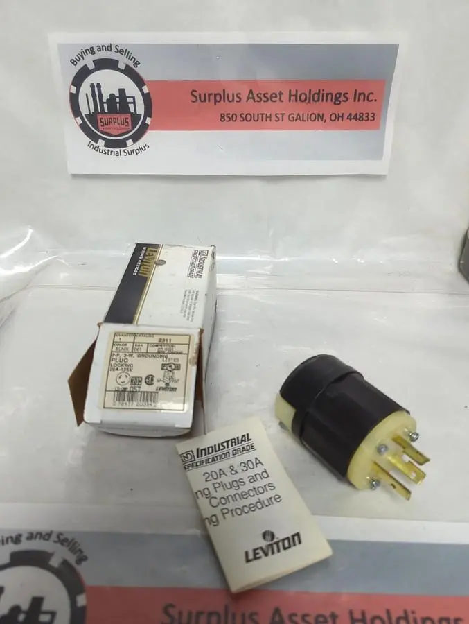 New | in-Stock LEVITON 2311 Miscellaneous Equipment (Electrical & Power) Ohio US | Surplus Asset Holdings #1412895
