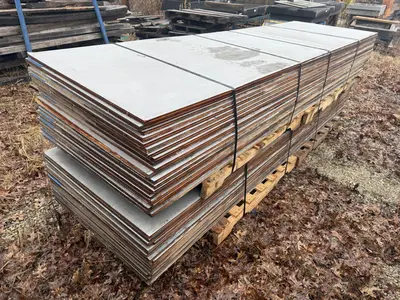 8' X 4'-6" LONG PLYWOOD FLOOR BOARDS WITH ANTI-SLIP RESIN COVERING: YOBRO #24878