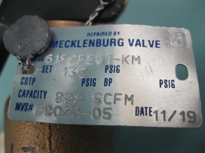 USED Kunkle 6182 FE01-KM