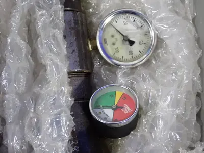 Pressure Regulator W/ Service Gauge