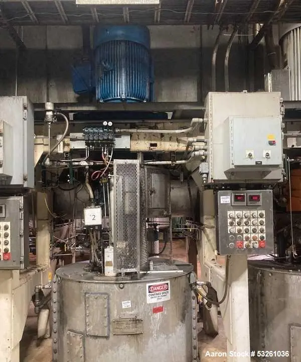 Used WESTERN STATES G-16 Basket Bottom Dump Centrifuges Illinois US | Aaron Equipment #1240966