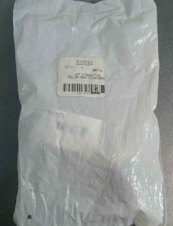 Cutler-Hammer E22EB4 Yellow PushButton - Non-Illumination 100714 4C