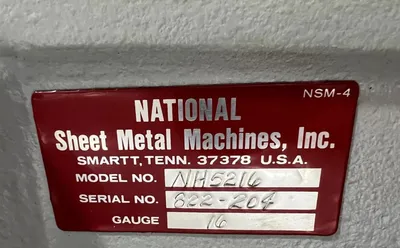 NATIONAL NH5216 Miscellaneous & Production | Mohawk Machinery (4)