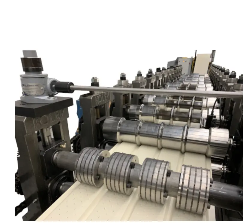 14 Pass Soffit Line Roll Forming Machine in Ontario, Canada