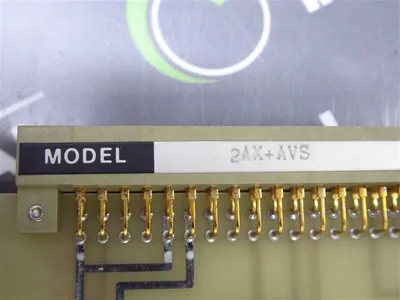 Foxboro 2AX+AVS Adjustable Voltage Control Board N0307UT Rev. E Used