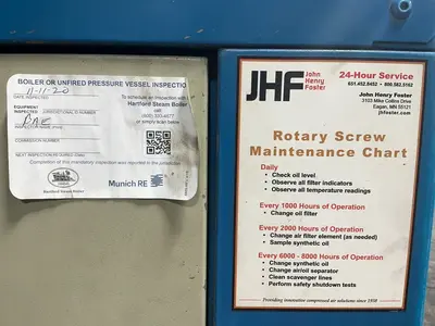 Used QUINCY COMPRESSOR QSI245ACA21EC Miscellaneous MRO Ohio US | HGR 24 #1453584