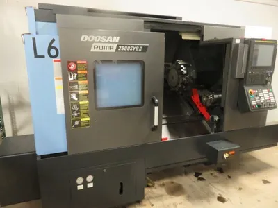 2022 DOOSAN PUMA 2600SYB II CNC Turning Centers, Horizontal CNC Turning / Live Milling | Machinery Management (3)