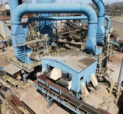 USED SVEDALA SHREDDER SYSTEM