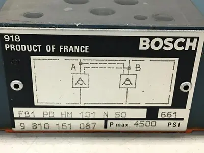 USED BOSCH FB1PDHM101N50