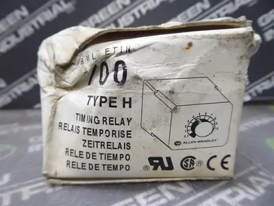 Allen Bradley Type H Bulletin 700 Timing Relay .01 to 10 Seconds New NIB