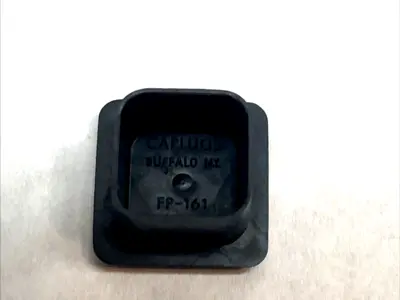 USED CAPLUGS SQUARE TUBE FINISHING PLUG BLACK LOT OF 10