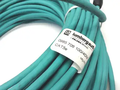 Used Lumberg Automation 0985 706 100/40M Cable & Wire Michigan US | Maverick Industrial Sales #1390583