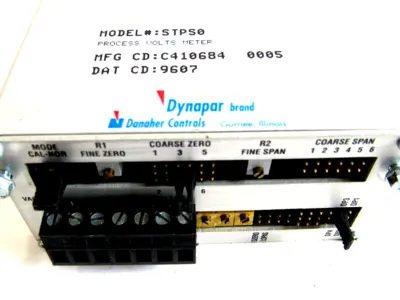 NEW DYNAPAR BC STPS0 MODULE, DIGITAL PROCESS VOLTAGE METER