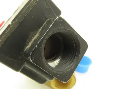 Asco JKF8210G3 Brass Solenoid Valve  3/4" N/C 5-250 AIR 5-150 w Jun Box