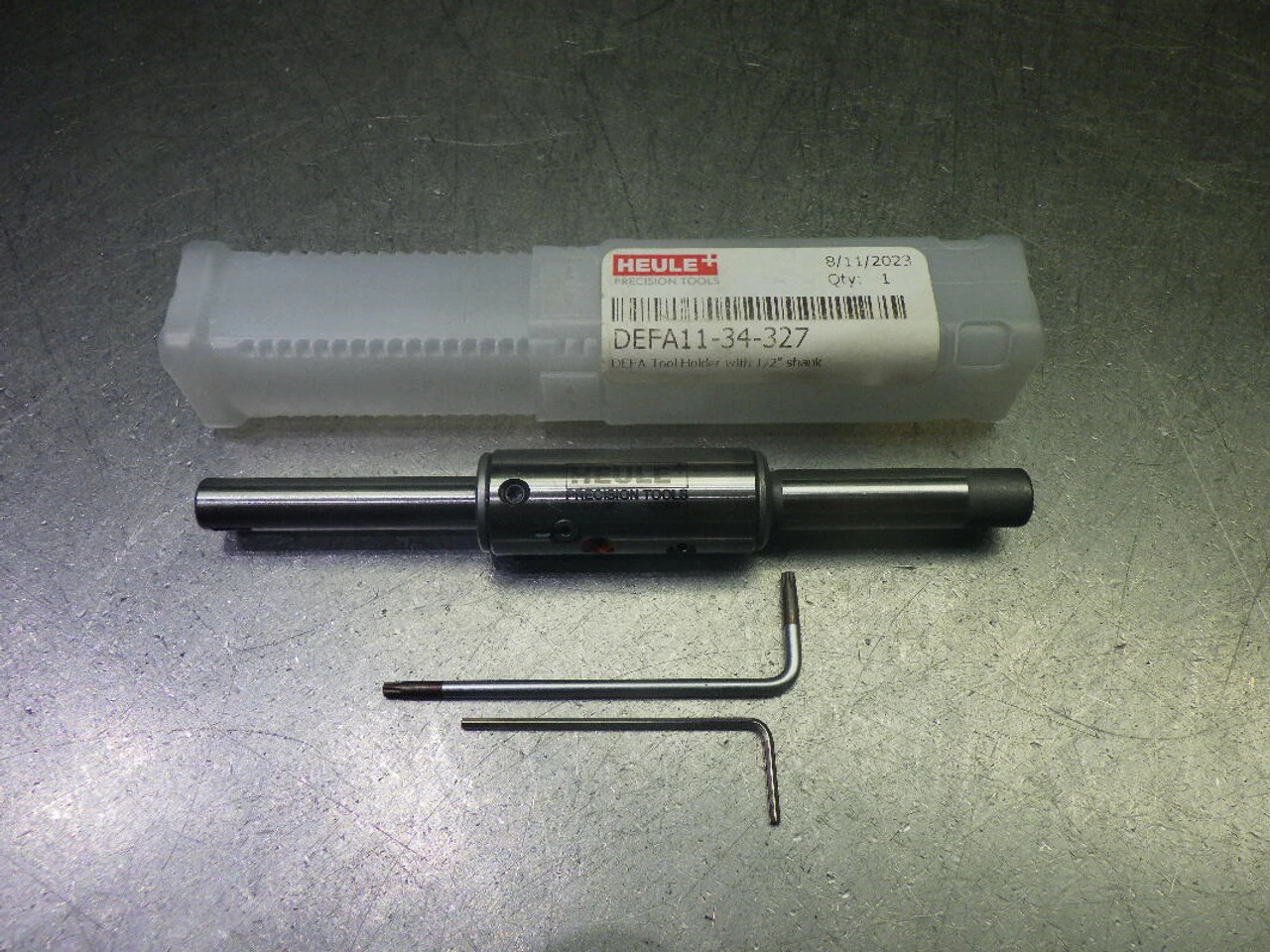 Heule+ Indexable Deburring/Chamfering Tool 3/8" Shank DEFA11-34-327 (LOC3643A)