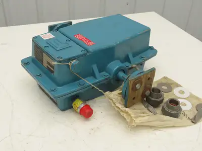 Fischer Porter 10D1419A Mag X Flow Meter 1/2" ANSI 120V 275PSI 1.6GPM Teflon