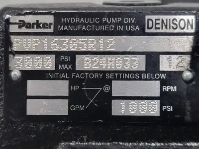 USED PARKER DENISON PVP16305R12
