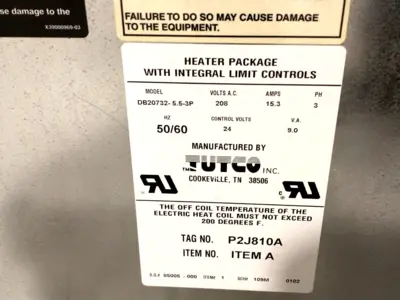 Used Trane Varitrane Air Conditioning Equipment Michigan US | Maverick Industrial Sales #1462878