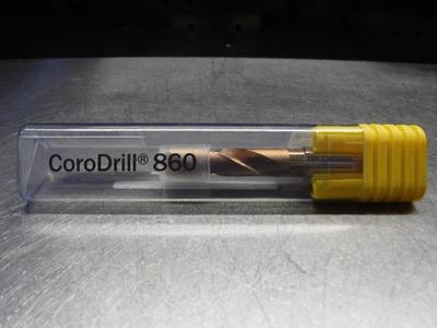 Sandvik 12.5mm Carbide Coolant Thru Drill 860.1-1250-040A1-PM 4234 (LOC2687B)