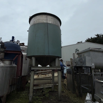 8,000L Stainless Steel Paddle Mix Tank – 7.5 kW