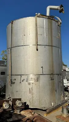 Tank, 12,000 Gallon, Stainless Steel, Storage Tank - #S744881