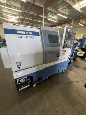 1998 MORI SEIKI SL-200MC LATHES, SLANT BED, N/C & CNC | Wheeler Machinery Sales (1)