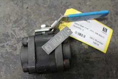 1-1/4", 2000 WOG, Ball Valve