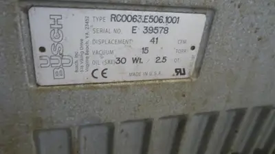 BUSCH RC0063.E506.1001 Pump Vacuum | Perry Equipment (2)