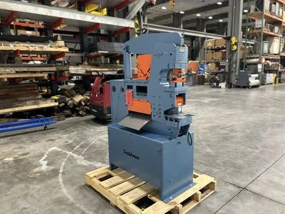 Scotchman 50 Ton Ironworker, Model 50514-EC with LED Lighting, 480 Volt / 3 Phase