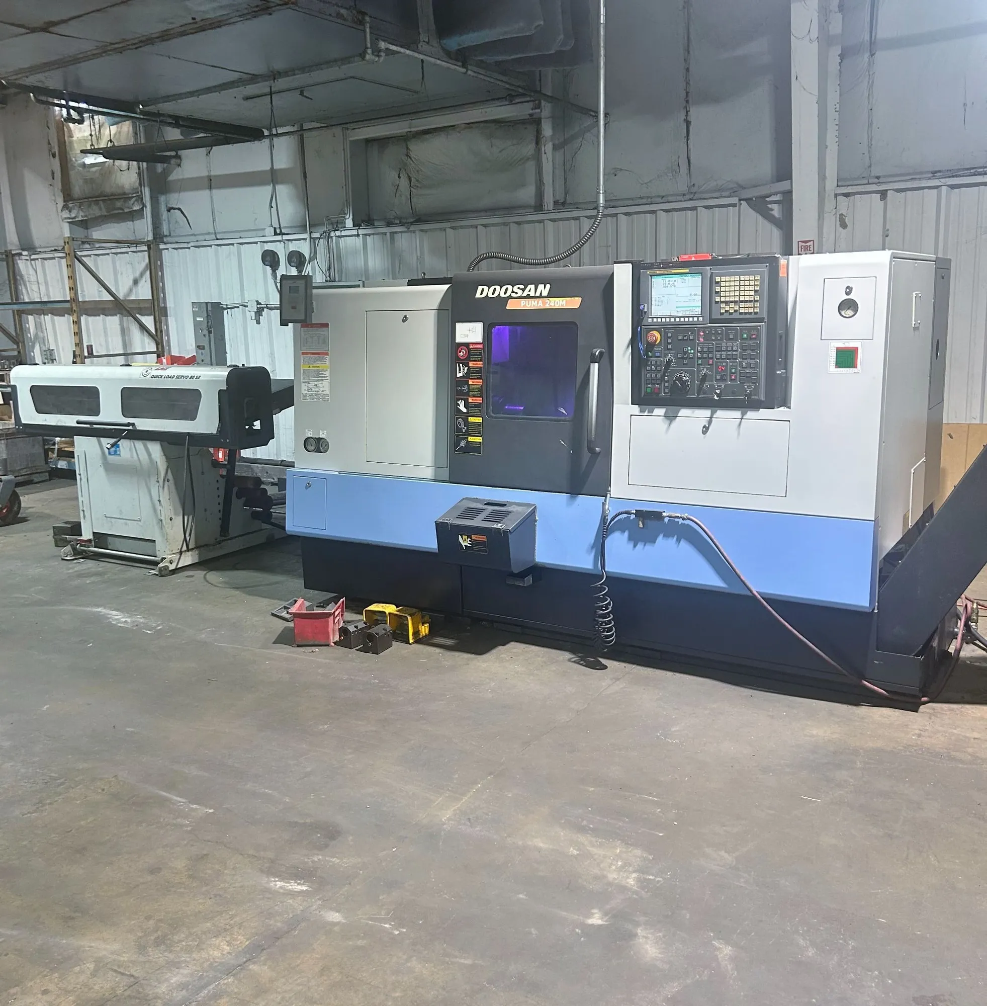 Used 2013 DOOSAN PUMA 240MC CNC Lathes Maryland US | Clark Machinery Sales, LLC #1323027