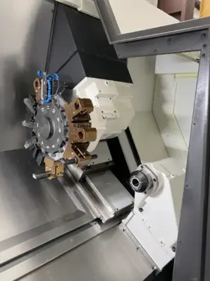 2022 OKUMA SPACE TURN LB4000EXII C-750 CNC Lathes | Machinery Network (5)