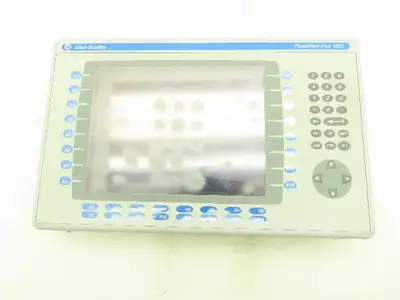 Allen Bradley 2711P-B10C4A1 PanelView Plus 1000 HMI Ser A Screen Wear