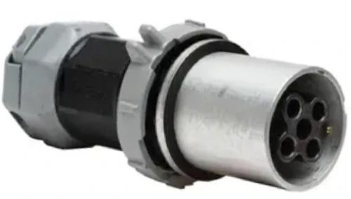 Hubbell HBL5200PS1WR Insulgrip Pin and Sleeve Female Plug, 200A 600V AC 4P5W [New]