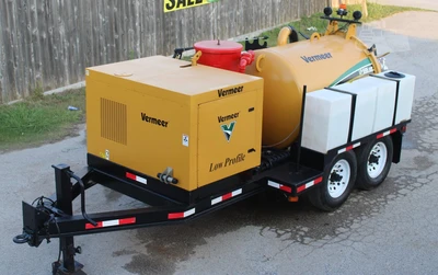 Used 2009 VAC TRON LP555SDT Hydro Excavators Texas US | Roll Off Truck World #1492016