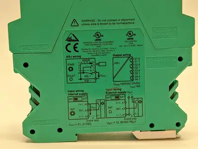 VAA-4E4A-KE-ZE/R,124422 | Pepperl+Fuchs VAA-4E4A-KE-ZE/R AS-Interface Sensor/Actuator Module 124422 - For parts or not working
