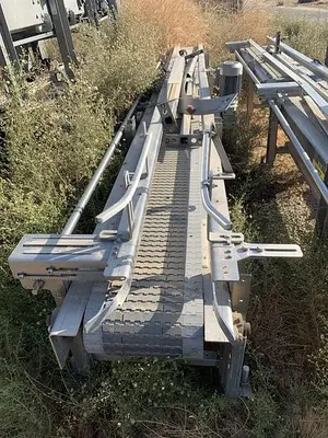 Conveyor, Belt, 12" x 33', S/st, Plastic Belt, Boxes #S744698