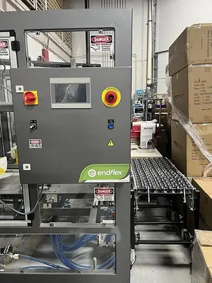 USED 2020 ENDFLEX POPLOK TRAY FORMER 2-TUCK DUAL STATION