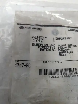 New | in-Stock ALLEN-BRADLEY 1747-FC Industrial Controls | Surplus Asset Holdings #1220362