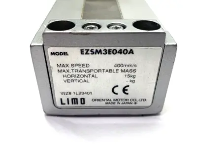 USED ORIENTAL MOTOR EZ LIMO MOTORIZED LINEAR SLIDE 15.75" STROKE