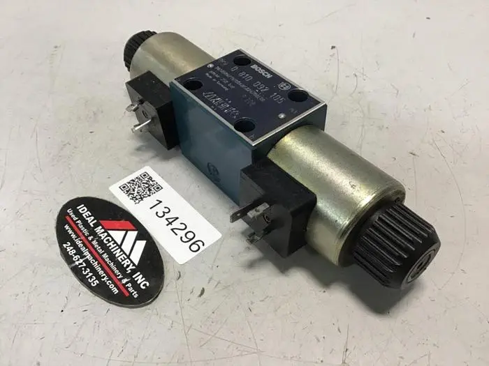 Used BOSCH 0 810 092 105 Valves/Fittings Michigan US | Ideal Machinery #605026