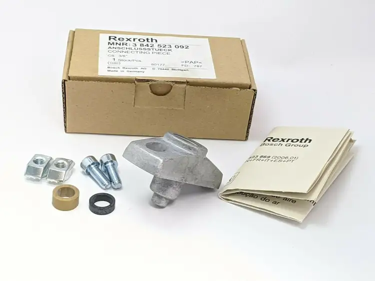 New | in-Stock REXROTH CONNECTING PIECE Misc Industrial Equipment | Maverick Industrial Sales #1118578