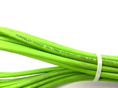 USED MURRELEKTRONIK ETHERNET CABLE M8 MALE 0° / M8 MALE 0° A-COD.