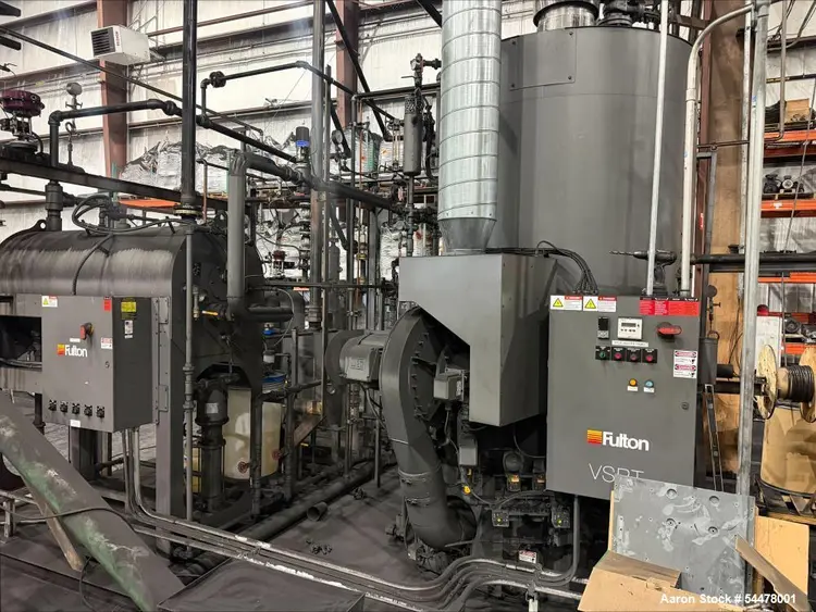 Used FULTON VSRT 125 Boilers Illinois US | Aaron Equipment #1018309