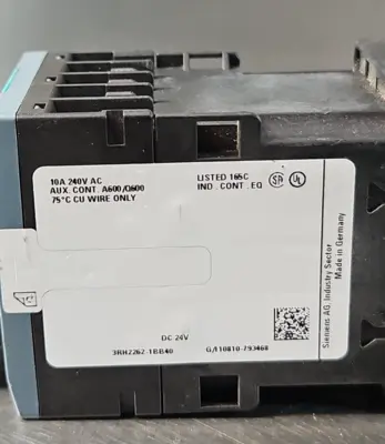 Siemens Sirius 3RH2262-1BB40 Circuit Breaker loc4A13