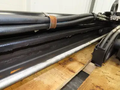 Hyster E100XN Forklift Mast Class IV 2 Stage 4 Lever 134.8" Lift 10000lb READ