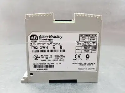 Used Allen-Bradley MicroLogix 1762-OW16 PLC Input & Output South Carolina US | Palmetto Automation #1786973