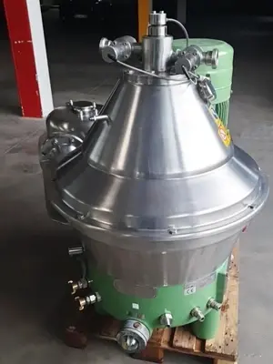 Westfalia SC 35-06-177 Hydrostop clarifier centrifuge, 316SS.