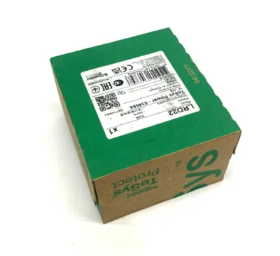New | in-Stock SCHNEIDER ELECTRIC THERMAL OVERLOAD RELAY TESYS-034684 Relays & Switches Michigan US | Maverick Industrial Sales #1092434